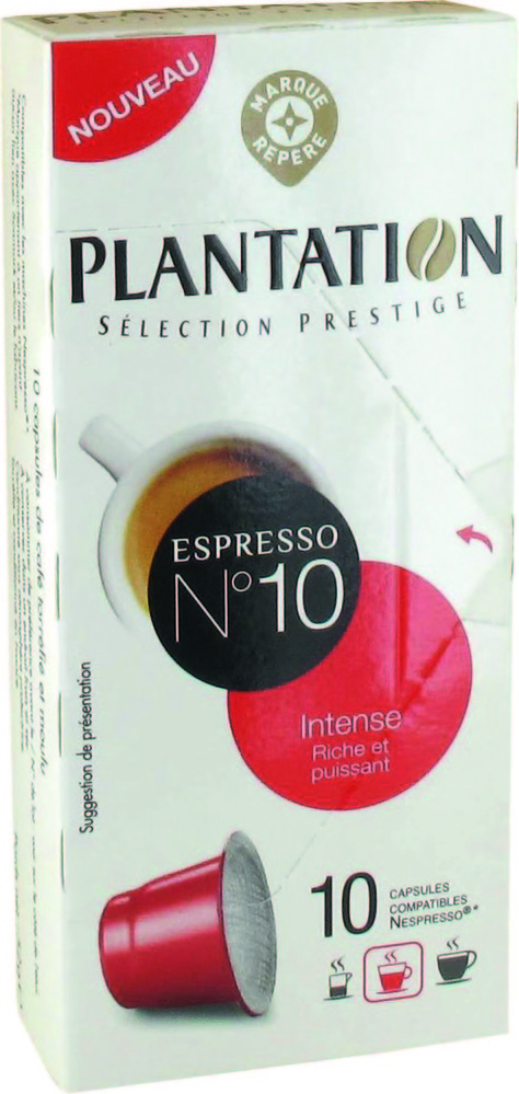 MR2 CAPSULES DE CAFÉ “PLANTATION” code EAN 3564700710920 