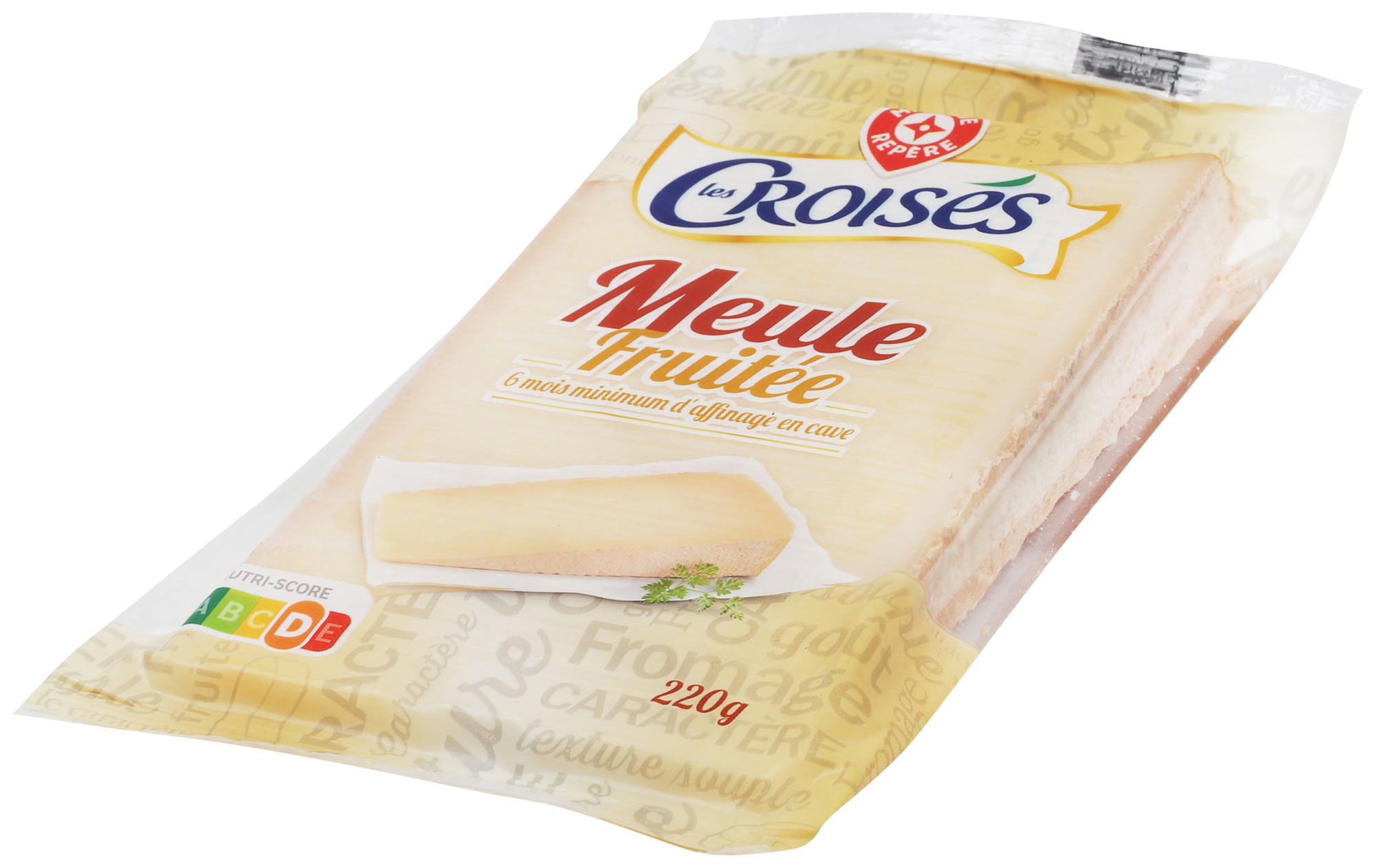 LES CROISÉS MEULE FRUITÉE EN PORTION 35% MAT. GR. code EAN 3564700724606 