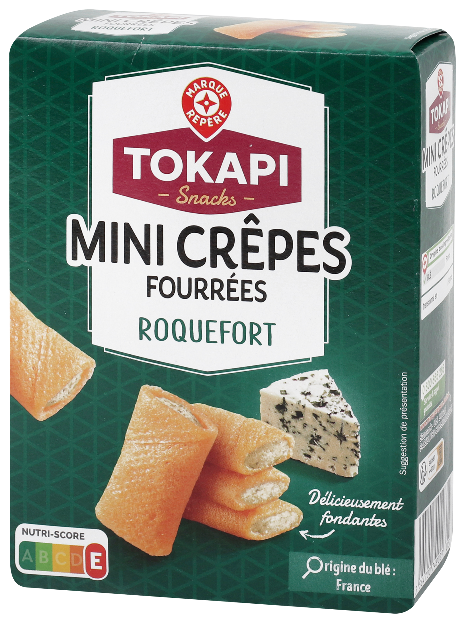 MINI CRÊPES FOURRÉES ROQUEFORT