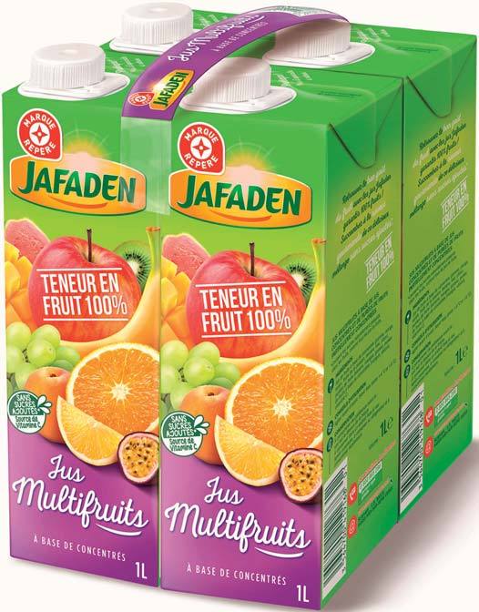  JUS MULTIFRUITS “JAFADEN” code EAN 3564700789162 