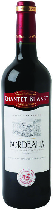 AOC* BORDEAUX ROUGE “CHANTET BLANET”