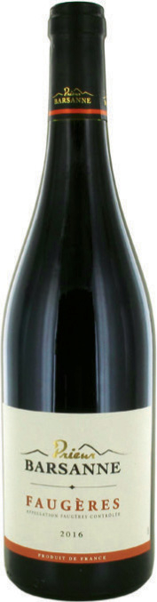 A.O.C.(1) FAUGÈRES 2016 “PRIEUR BARSANNE”