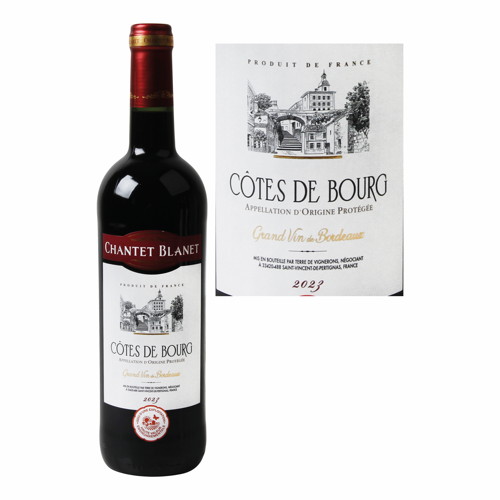 CHANTET BLANET AOP CÔTES DE BOURG code EAN 3564700794456 
