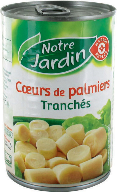 COEURS PALMIERS TRANCHÉS “NOTRE JARDIN”