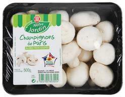 CHAMPIGNONS DE PARIS BLANCS “NOTRE JARDIN”