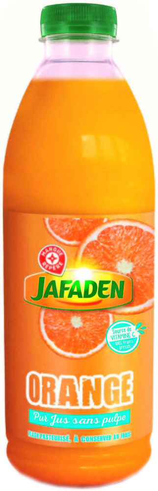 JUS D’ORANGE SANS PULPE “JAFADEN”