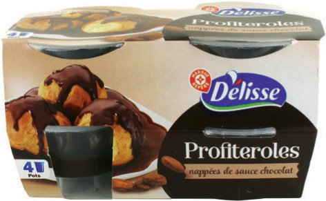 PROFITEROLES NAPPÉES D’UNE SAUCE CHOCOLAT “DÉLISSE” 3564700836255 MR2