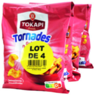 TORNADES GOÛT BACON  “TOKAPI”