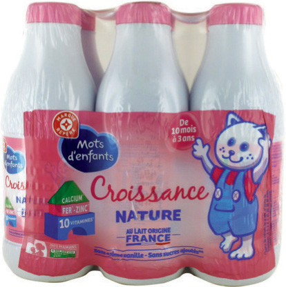 MR2 LAIT DE CROISSANCE “MOTS D’ENFANTS” code EAN 3564700847053 