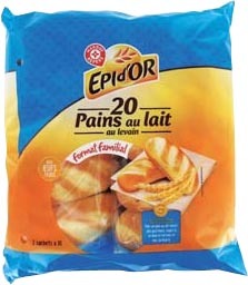 20 PAINS AU LAIT “ÉPI D’OR”