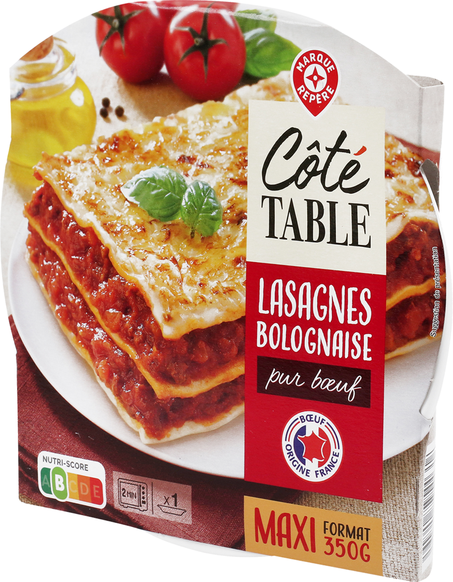 LASAGNES BOLOGNAISE
