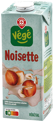 VÉGÉ BOISSON À LA NOISETTE code EAN 3564700868553 