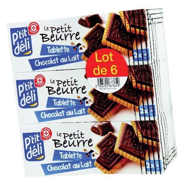 LE PETIT BEURRE TABLETTE AU CHOCOLAT “P’TIT DÉL...