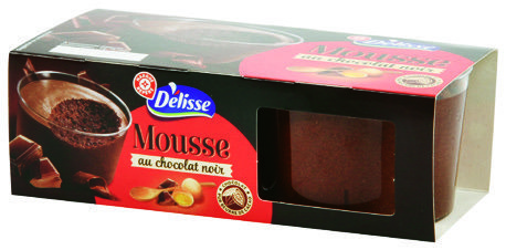 MOUSSE AU CHOCOLAT NOIR “DÉLISSE”