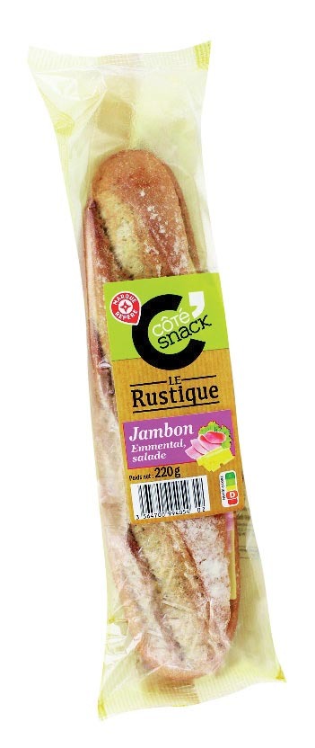 LE RUSTIQUE JAMBON EMMENTAL “CÔTÉ SNACK”