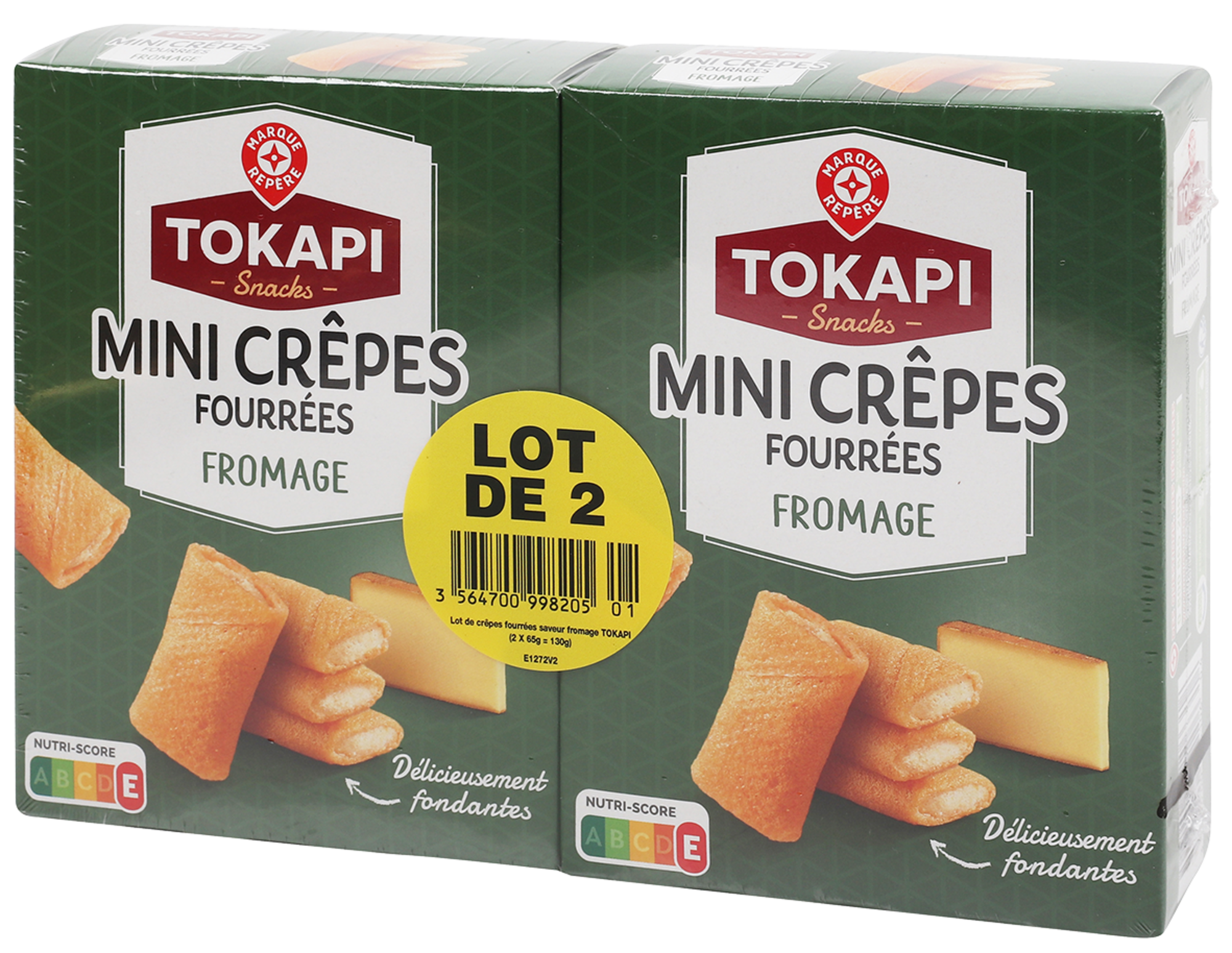 MINI CRÊPES FOURRÉES FROMAGE