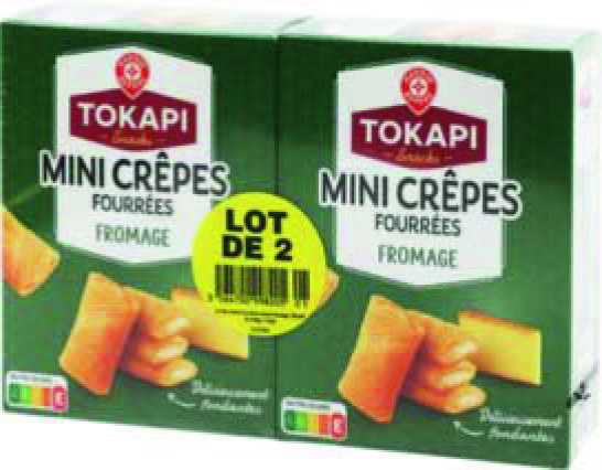 MINI CRÊPES FOURRÉES “TOKAPI”