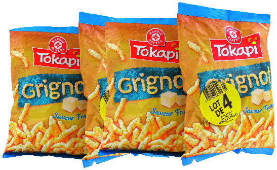 GRIGNOT' FROMAGE LOT X4 “TOKAPI”