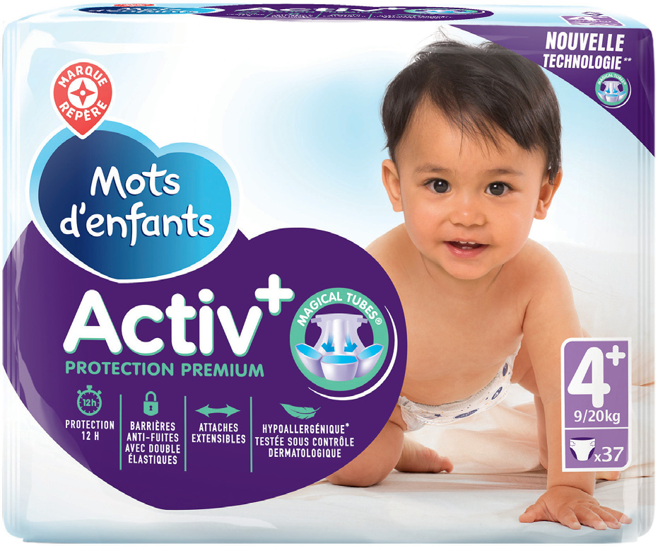 CHANGES BÉBÉ ACTIV+ “MOTS D’ENFANTS” 3564706551220 (3564706551220)