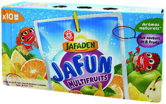 BOISSON MULTIFRUITS POCHES “JAFADEN”