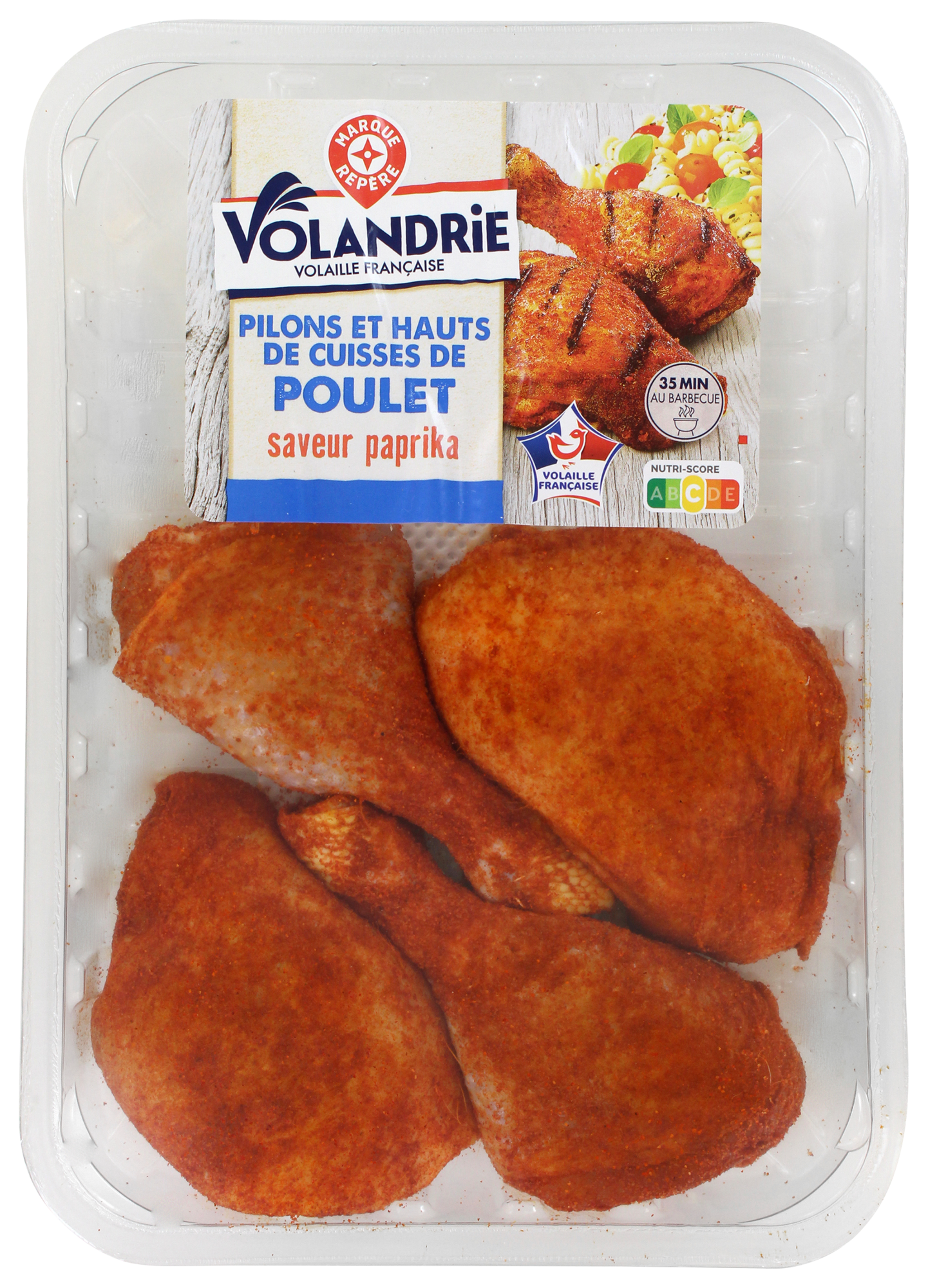 CUISSES ET PILONS DE POULET SAVEUR PAPRIKA