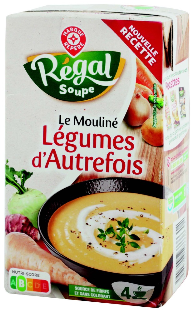 MR2 SOUPES AUX LÉGUMES "RÉGAL SOUPE" code EAN 3564706593336 