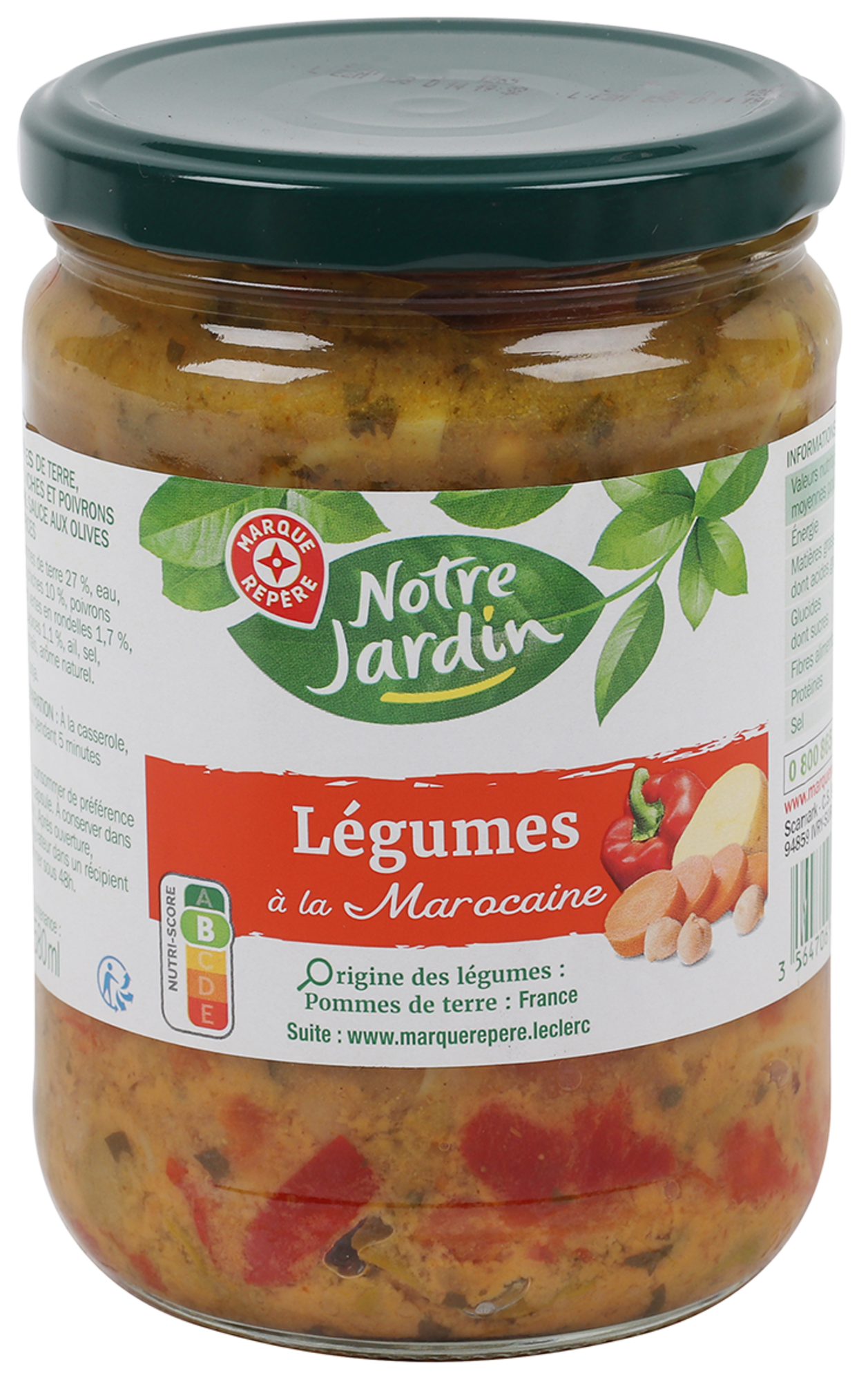 LÉGUMES CUISINÉS 3564706601451 NOTRE JARDIN LÉGUMES CUISINÉS 3564706601451 NOTRE JARDIN