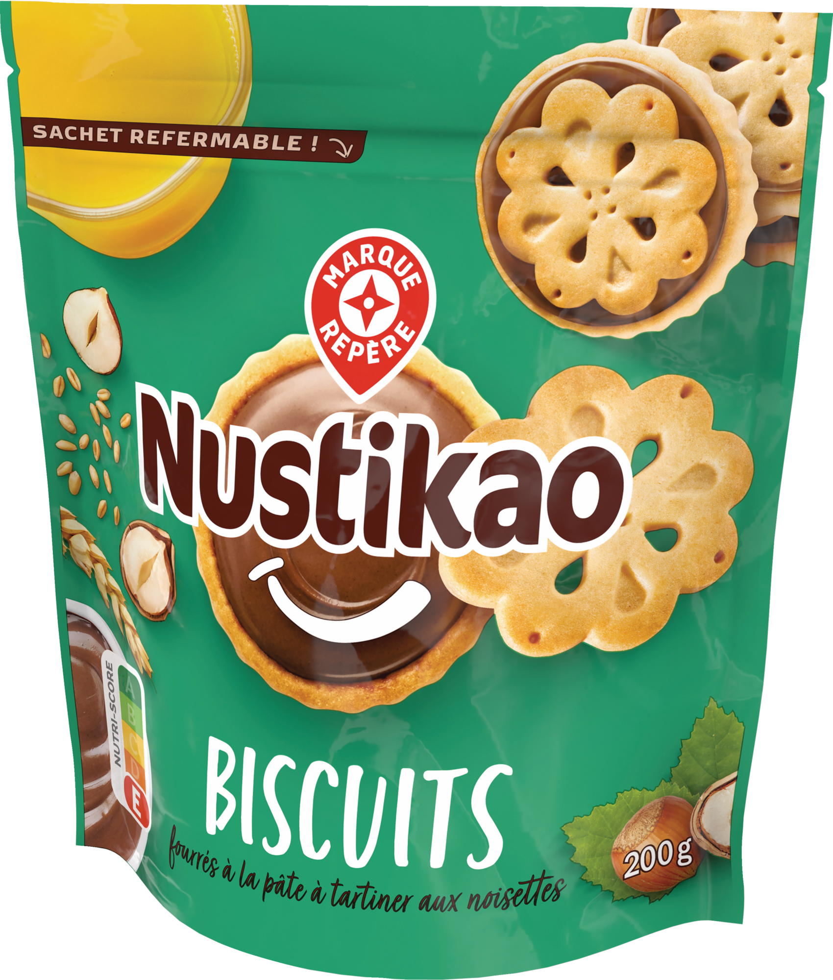 BISCUIT À LA PÂTE À TARTINER