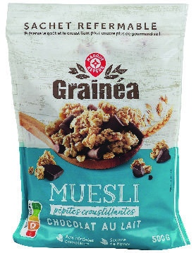 MUESLI CHOCOLAT AU LAIT “GRAINÉA” 