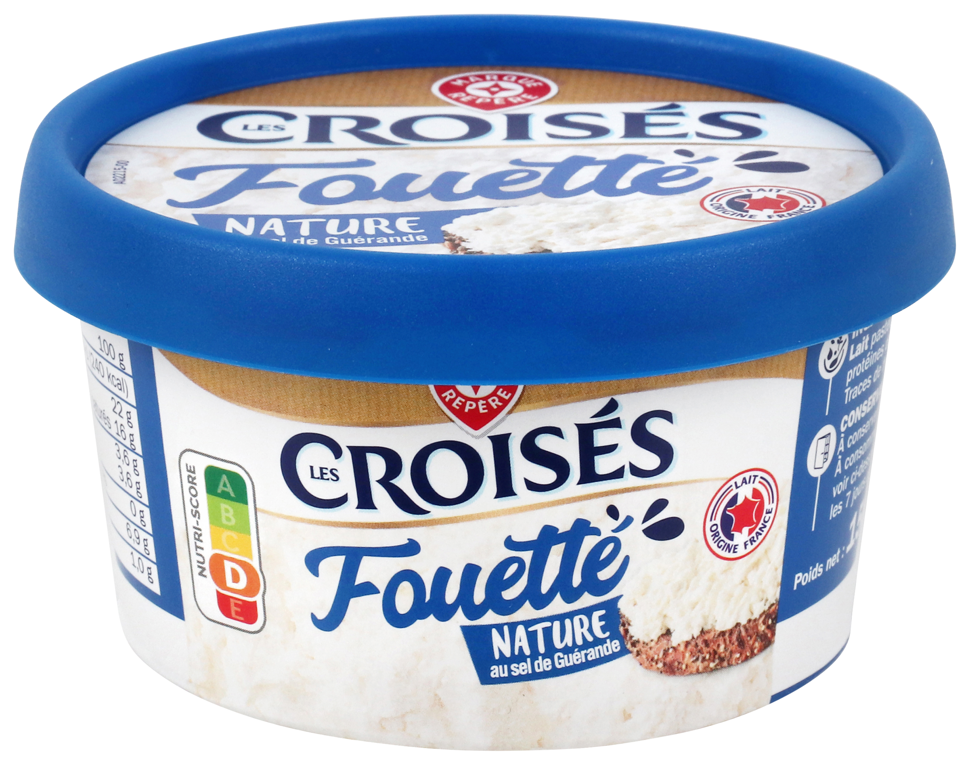 FROMAGE FOUETTÉ NATURE 22% MAT. GR. 3564706679559 LES CROISÉS FROMAGE FOUETTÉ NATURE 22% MAT. GR. 3564706679559 LES CROISÉS