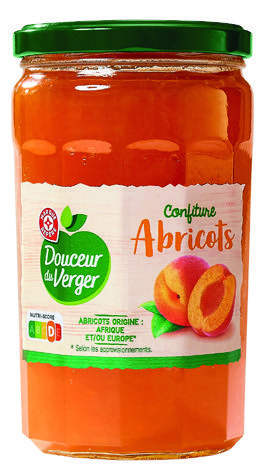CONFITURE ABRICOTS  “DOUCEUR DU VERGER”
