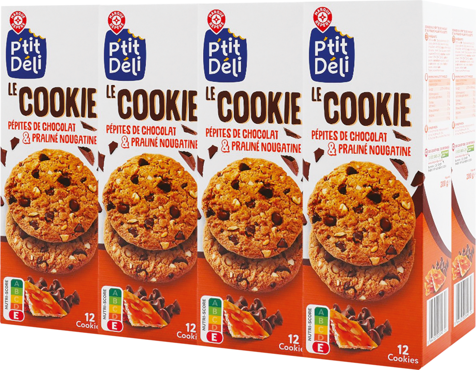 COOKIES NOUGATINES LOT DE 8