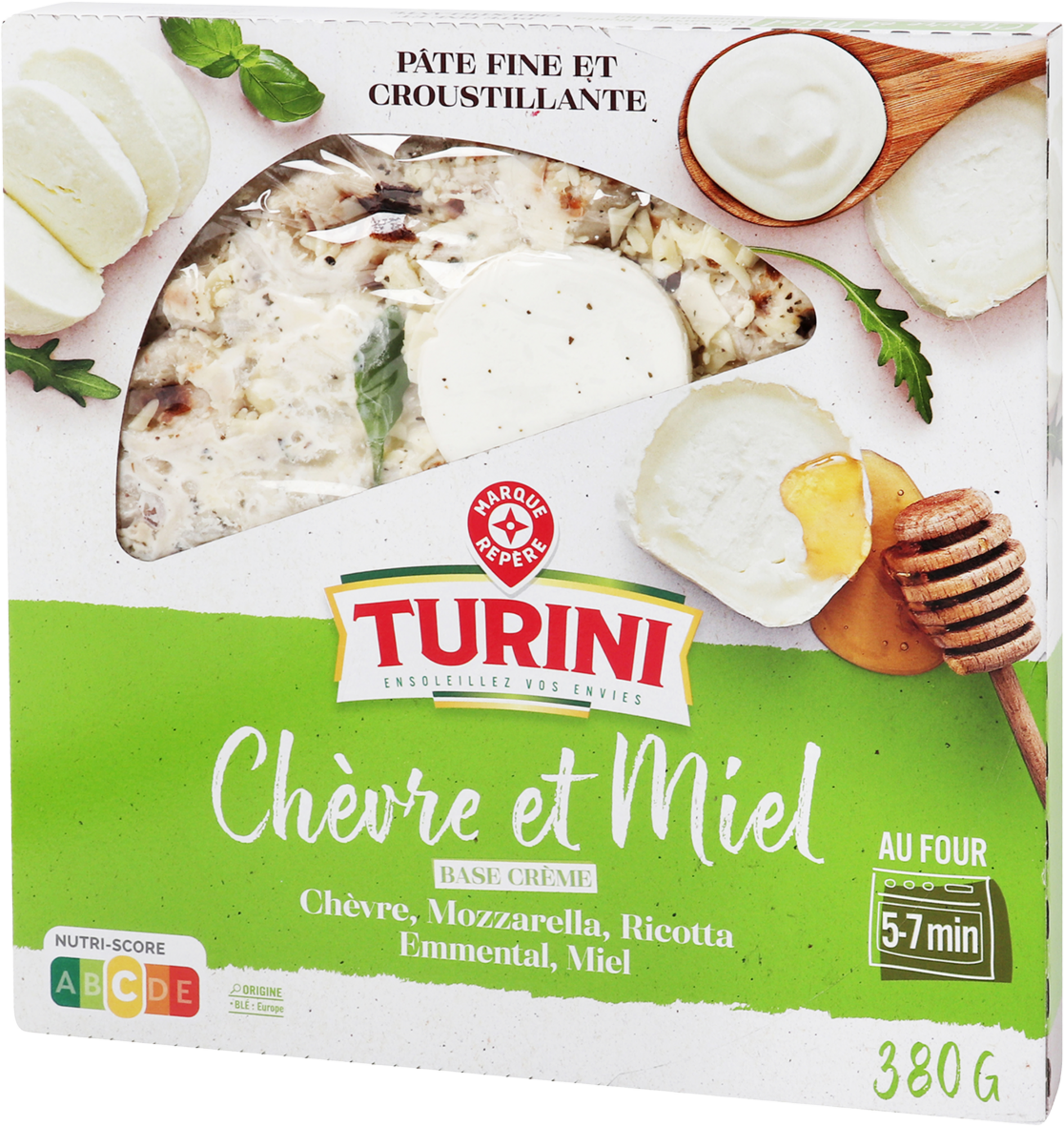 PIZZA CHÈVRE ET MIEL