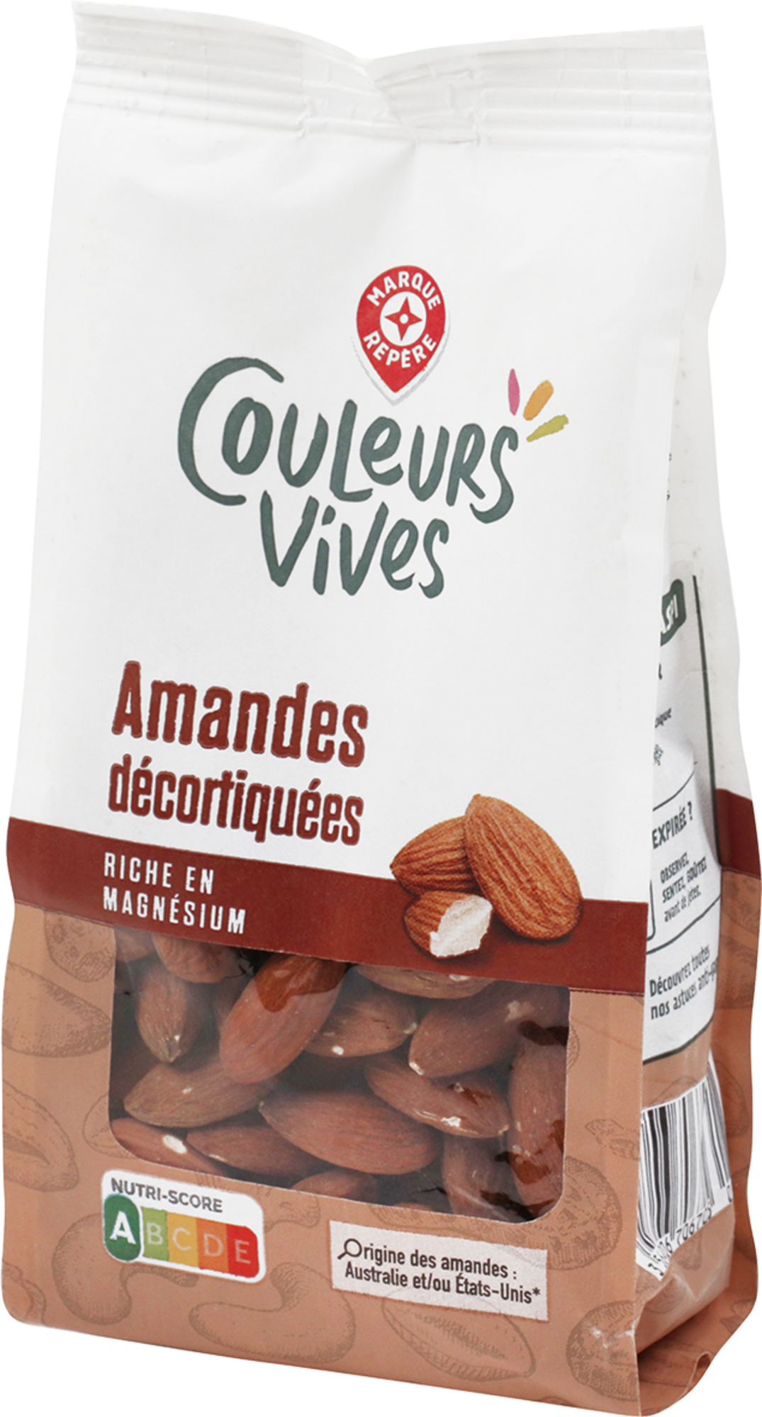 COULEURS VIVES AMANDES DÉCORTIQUÉES code EAN 3564706706705 