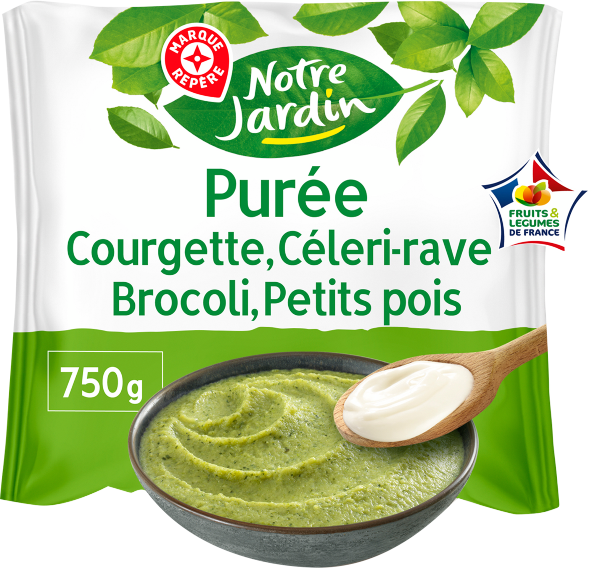 PURÉE DE COURGETTE, CÉLERI-RAVE, BROCOLI, PETIT...