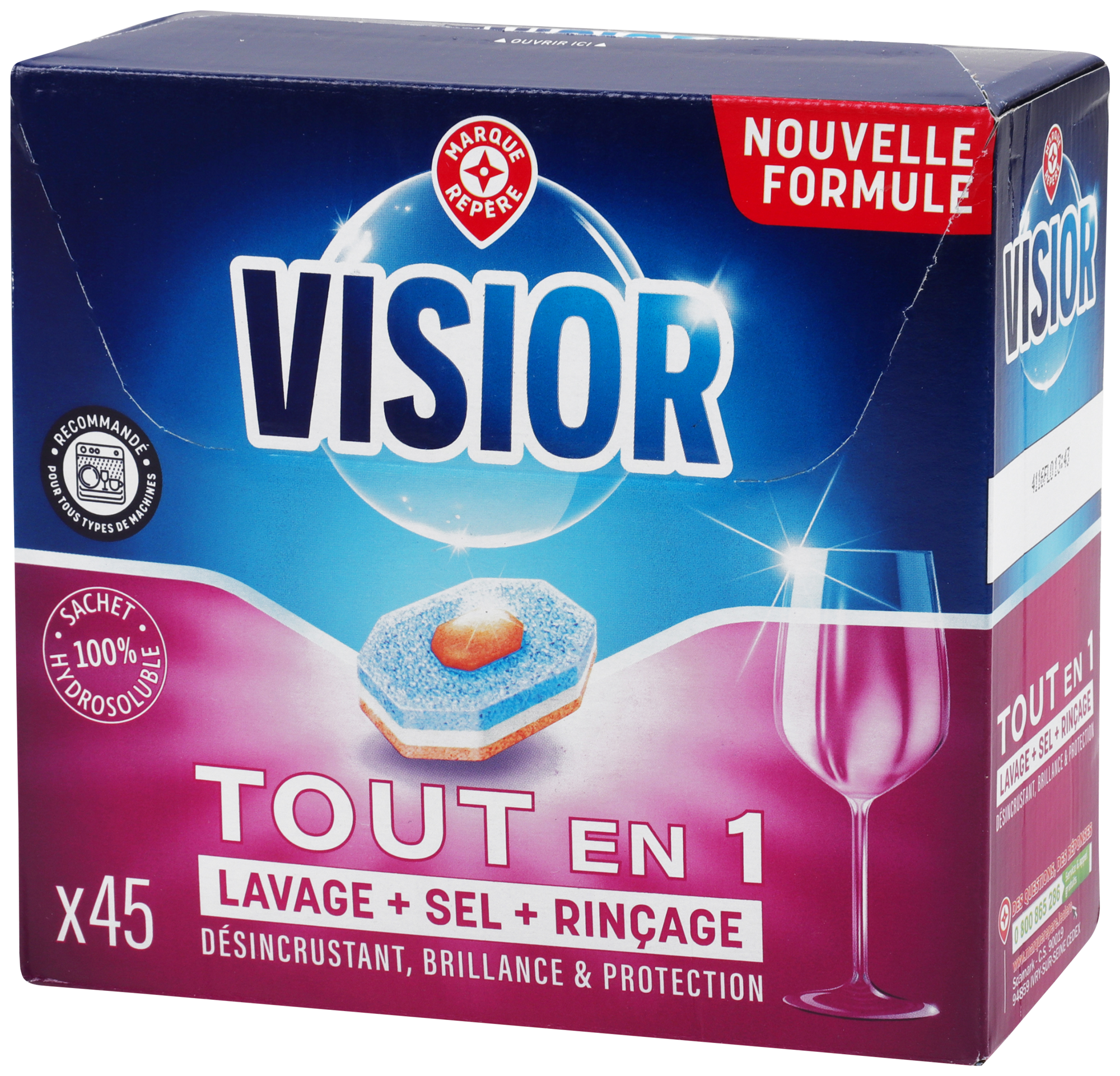 TABLETTES LAVE VAISSELLE TOUT-EN-UN