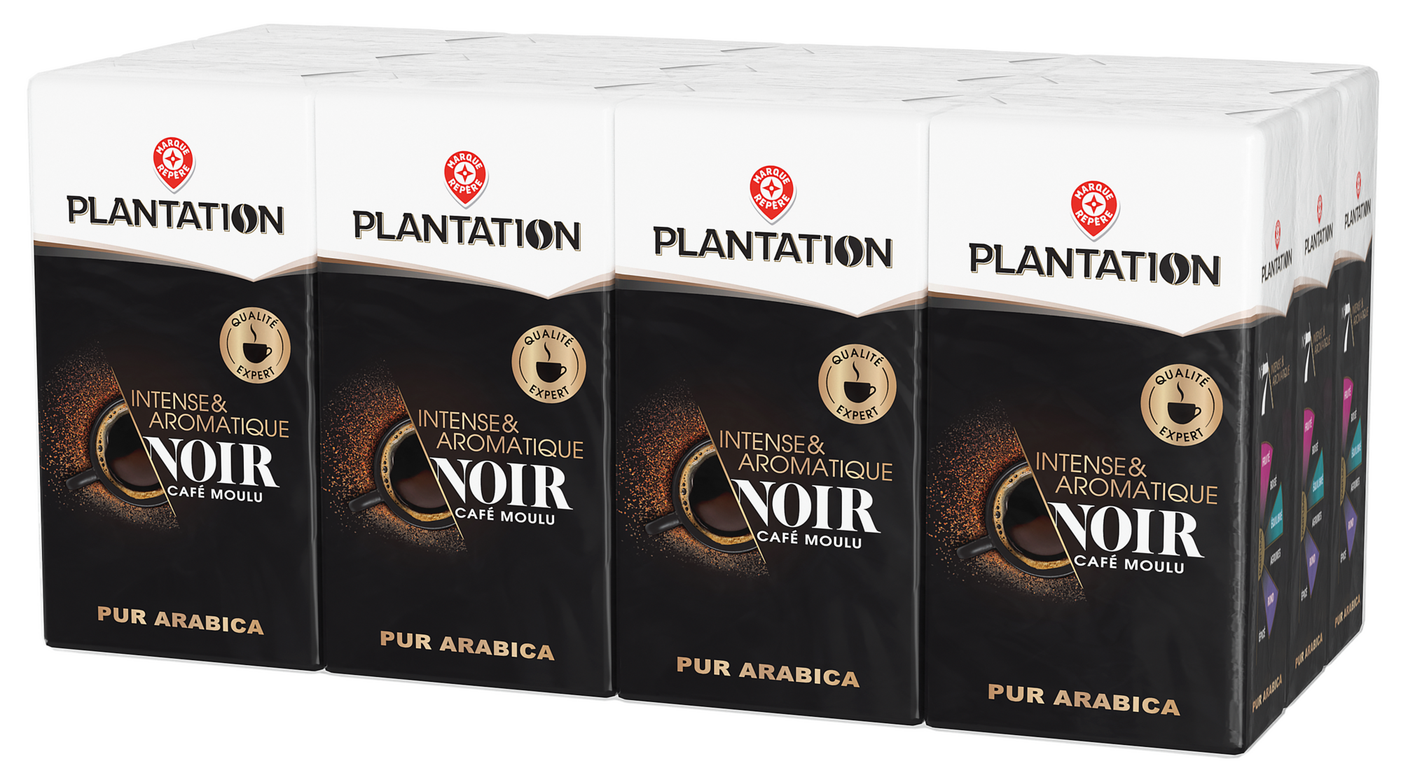 CAFE MOULU NOIR ARABICA