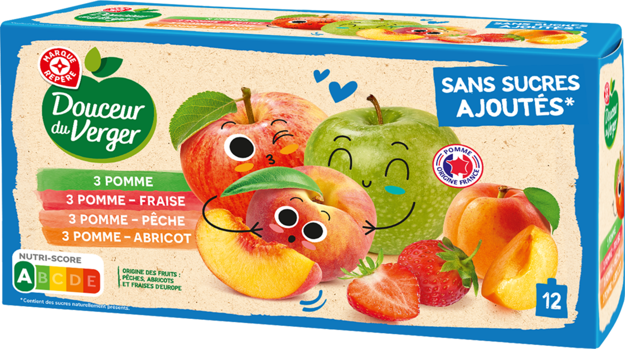 GOURDES PANACHÉS SANS SUCRES AJOUTÉS 12X90G