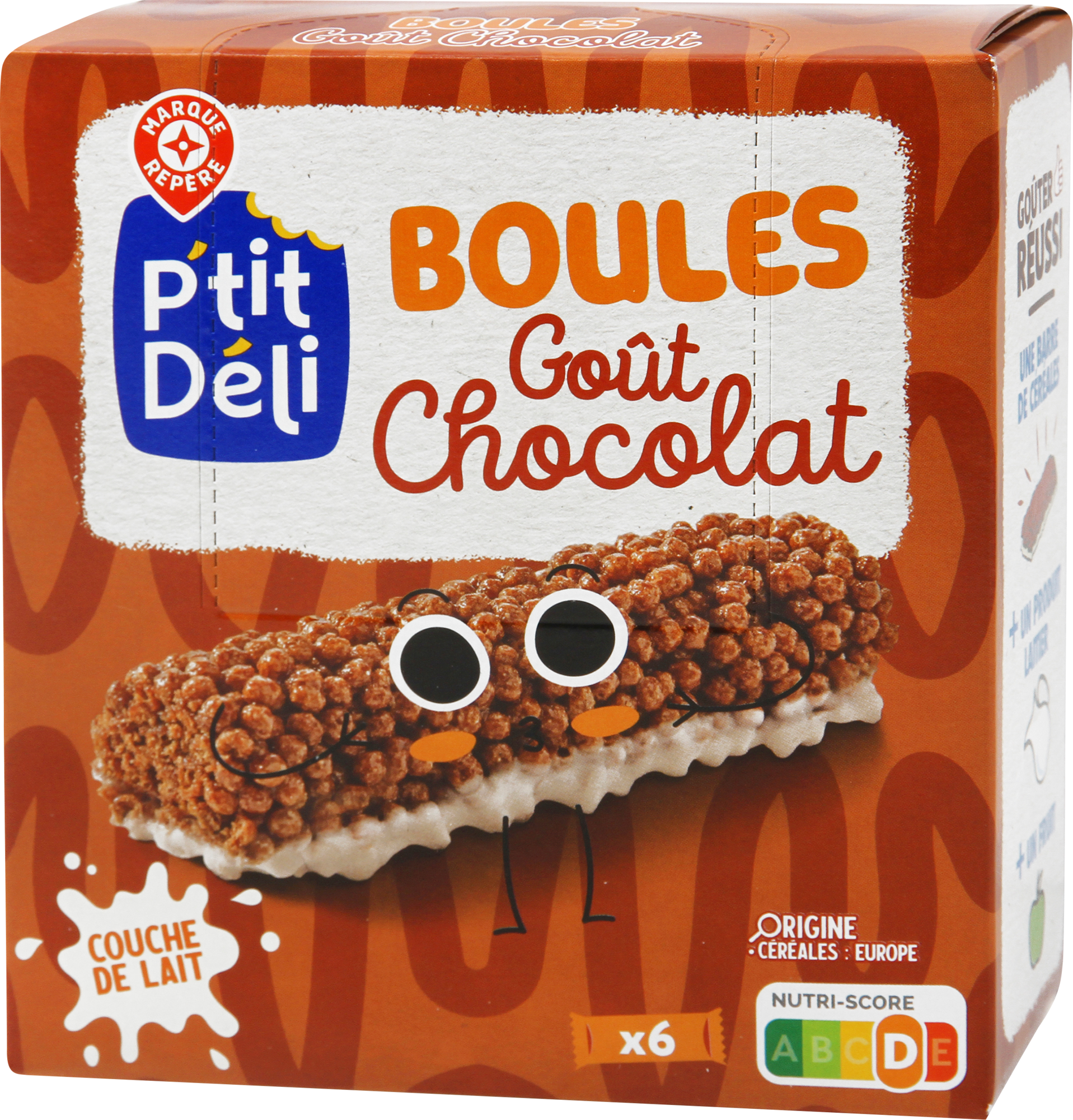 BARRES BOULES CHOCOLAT