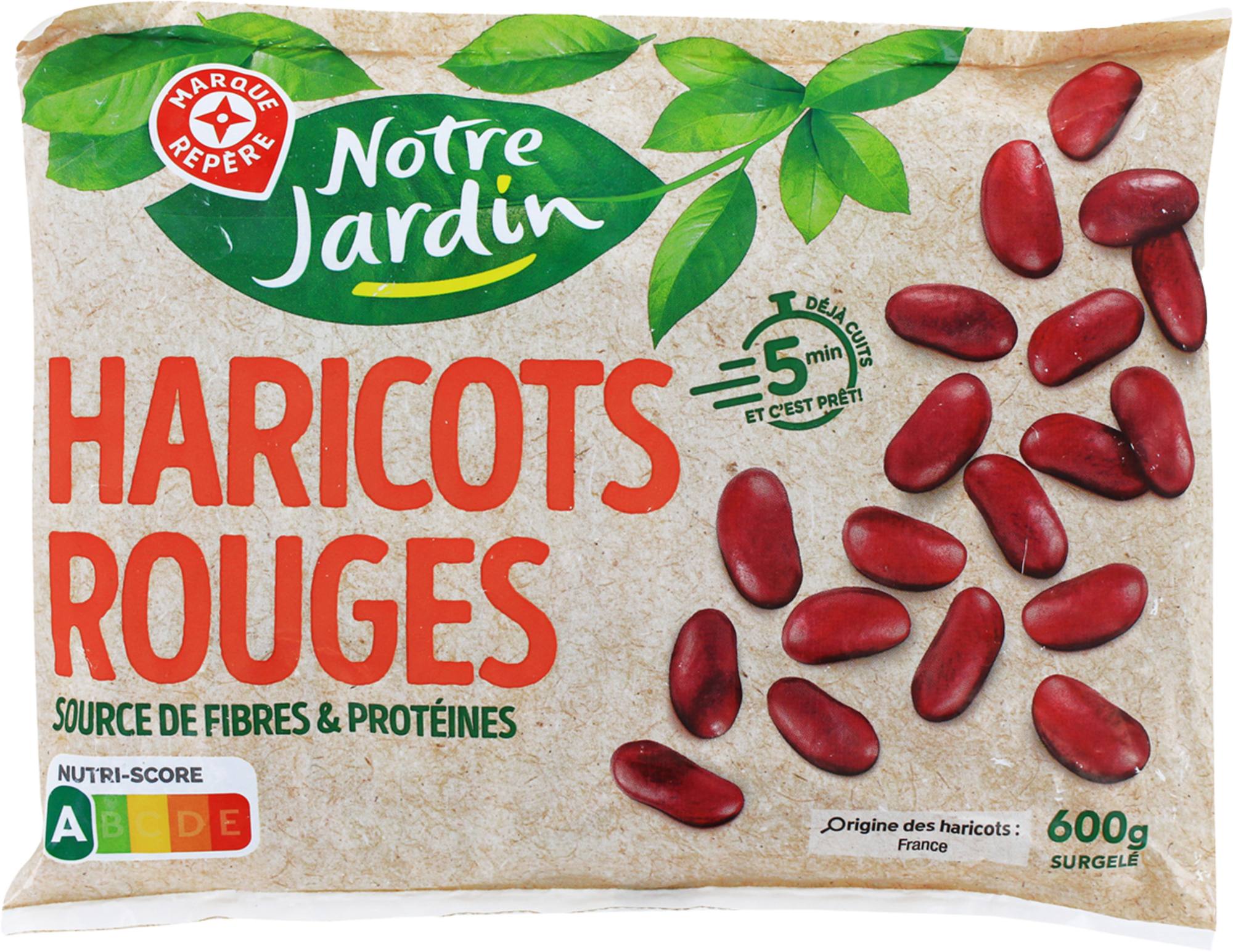 HARICOTS ROUGES SURGELÉS