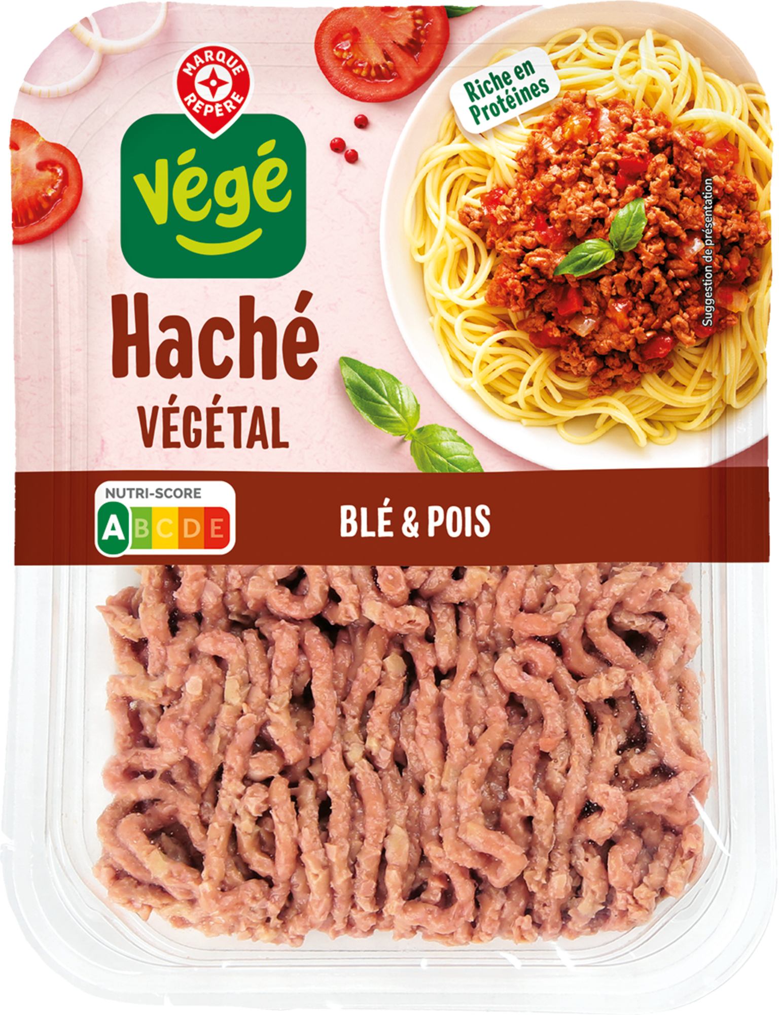 HACHÉ VÉGÉTAL
"Végé" ou "Nat&Vie"** 3564706787032 HACHÉ VÉGÉTAL
"Végé" ou "Nat&Vie"** 3564706787032
