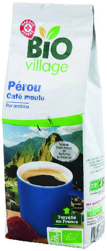MR2 CAFÉ MOULU BIO “BIO VILLAGE” * code EAN 3564707079860 