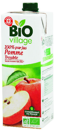 PUR JUS DE POMME BIO “BIO VILLAGE”