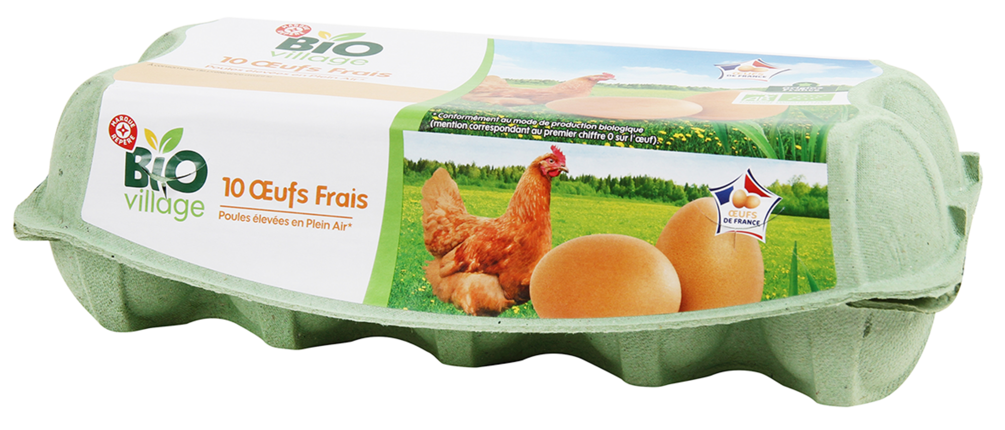 10 OEUFS FRAIS BIO