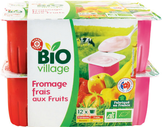 FROMAGE FRAIS AUX FRUITS BIO “BIO VILLAGE”