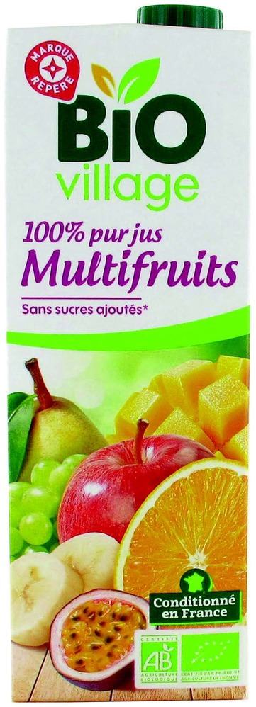 PUR JUS MULTIFRUITS BIO “BIO VILLAGE”