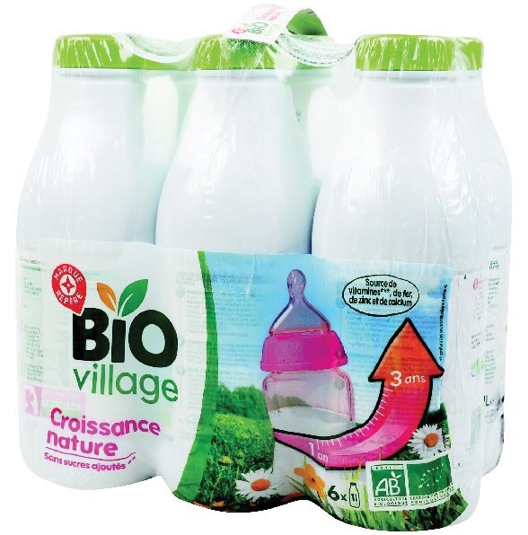 LAIT DE CROISSANCE BIO “BIO VILLAGE”