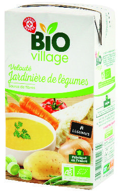 VELOUTÉ DE JARDINIÈRE DE LÉGUMES “BIO VILLAGE”