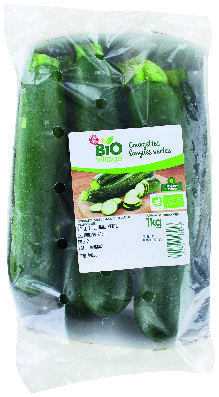 COURGETTE S LONGUES VERTES BIO(4) “BIO VILLAGE”