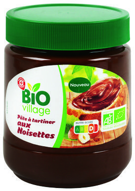 PÂTE À TARTINER AUX NOISETTES BIO “BIO VILLAGE”